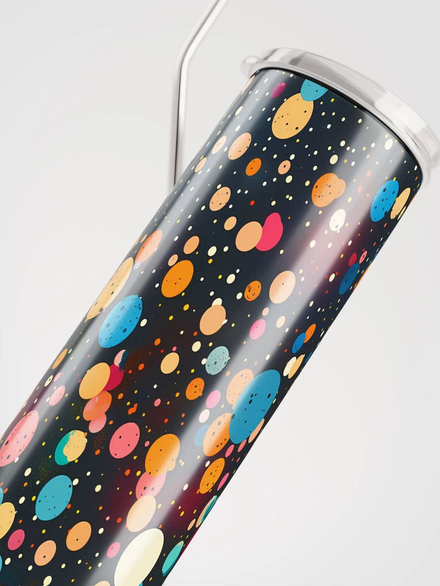 Cosmic Bubble Polka Dot Pattern Stainless Steel Tumbler product image (6)