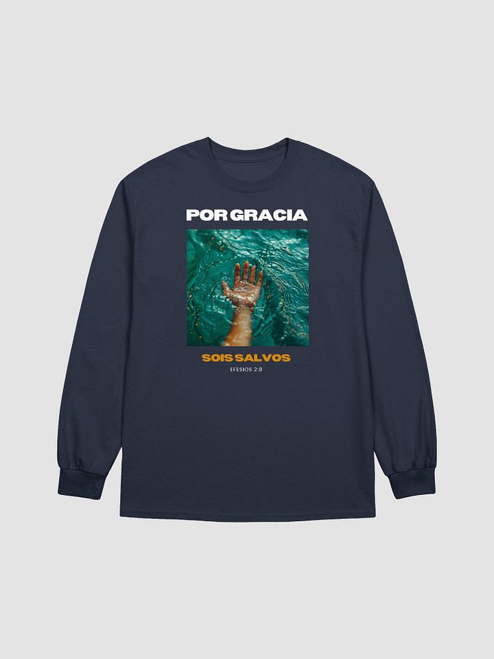 Camiseta Unisex Manga Larga | Por Gracia sois salvos product image (1)