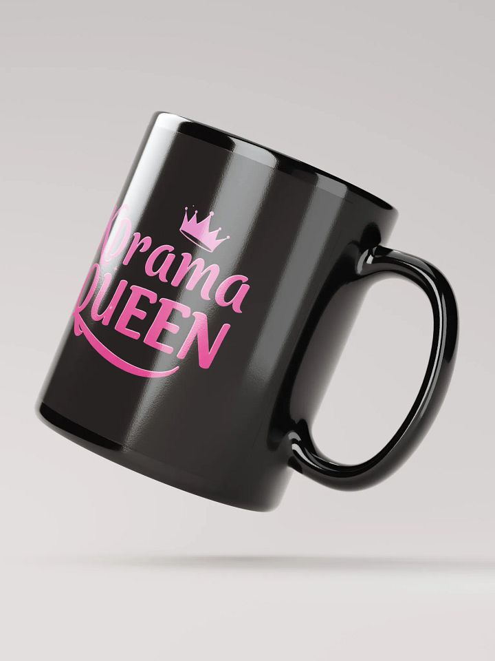 KDrama QUEEN Black Glossy Mug product image (4)