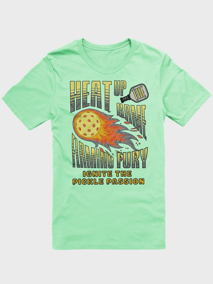 Heat Up The Game Flaming Fury Pickleball T-Shirt product image (1)