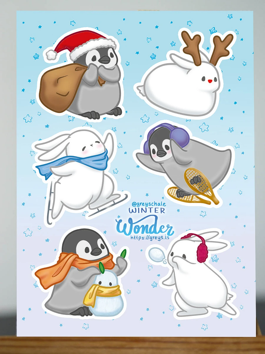 Winter Wonderland Sticker Sheet product image (1)