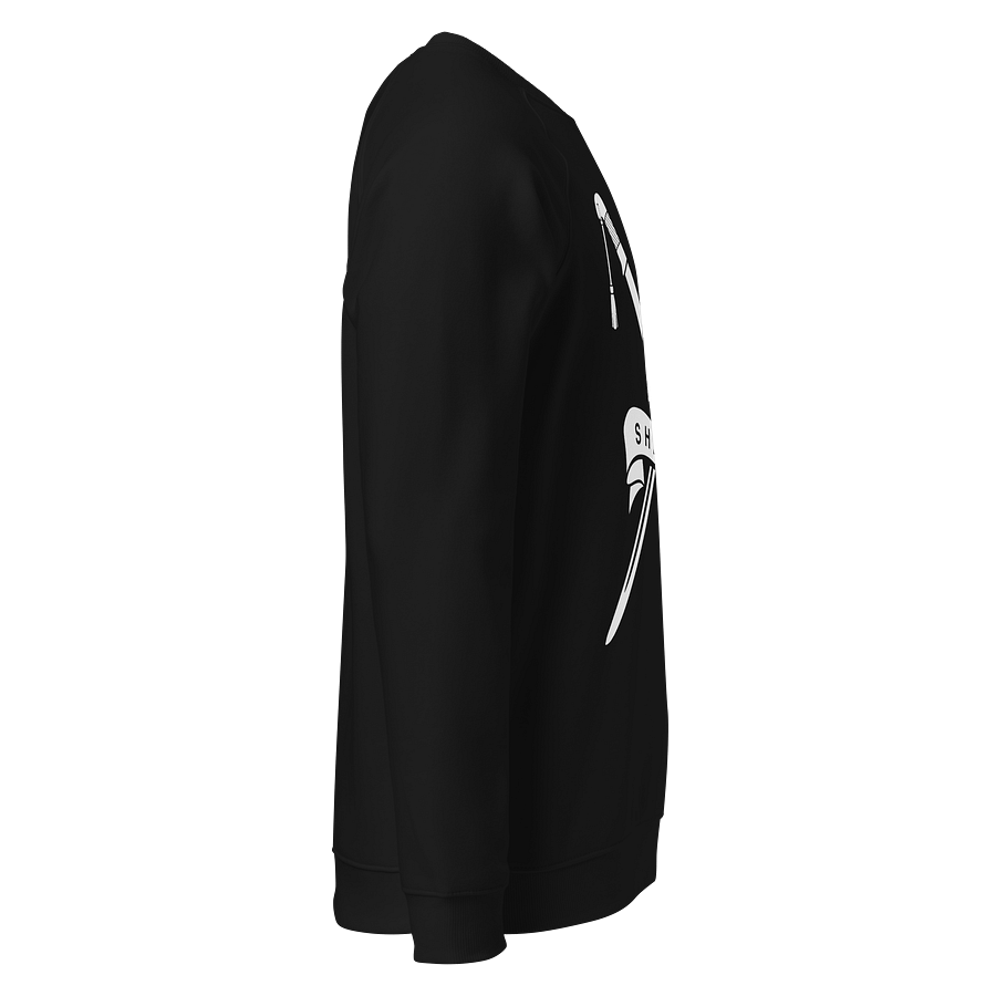 Organic Raglan Sweatshirt - white Shashka product image (8)