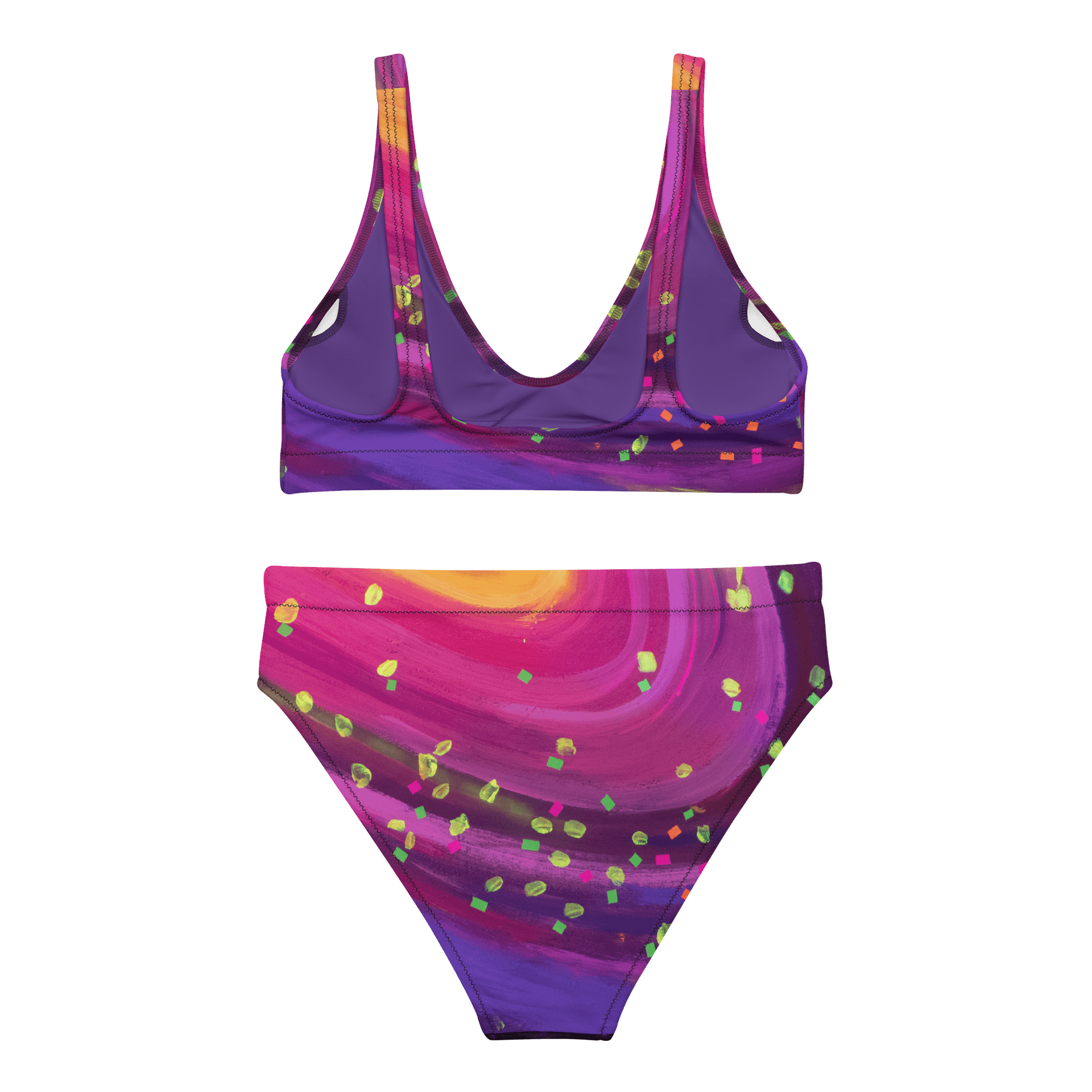 Purple Galaxy Bikini (High Waist) product image (2)