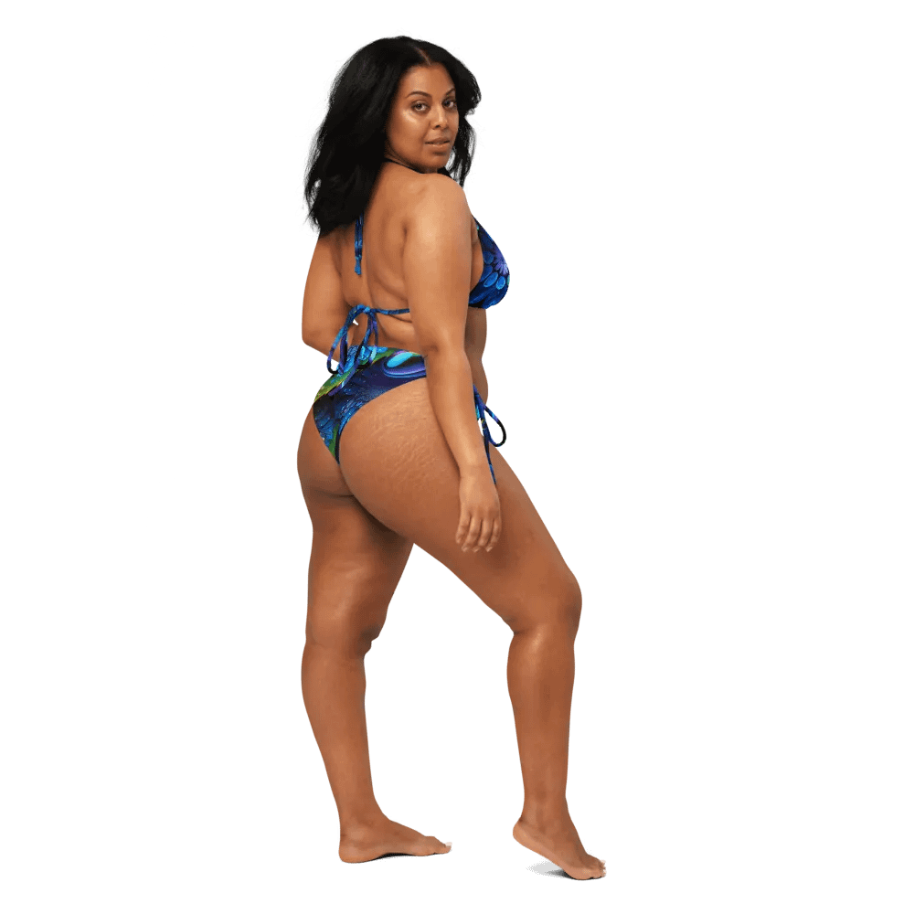 Kawaiikitten Exclusive Premium Dew Drop Deep Blue Bikini product image (6)