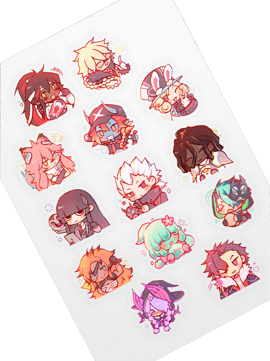 Striker Sticker Sheet (kairostier) product image (1)