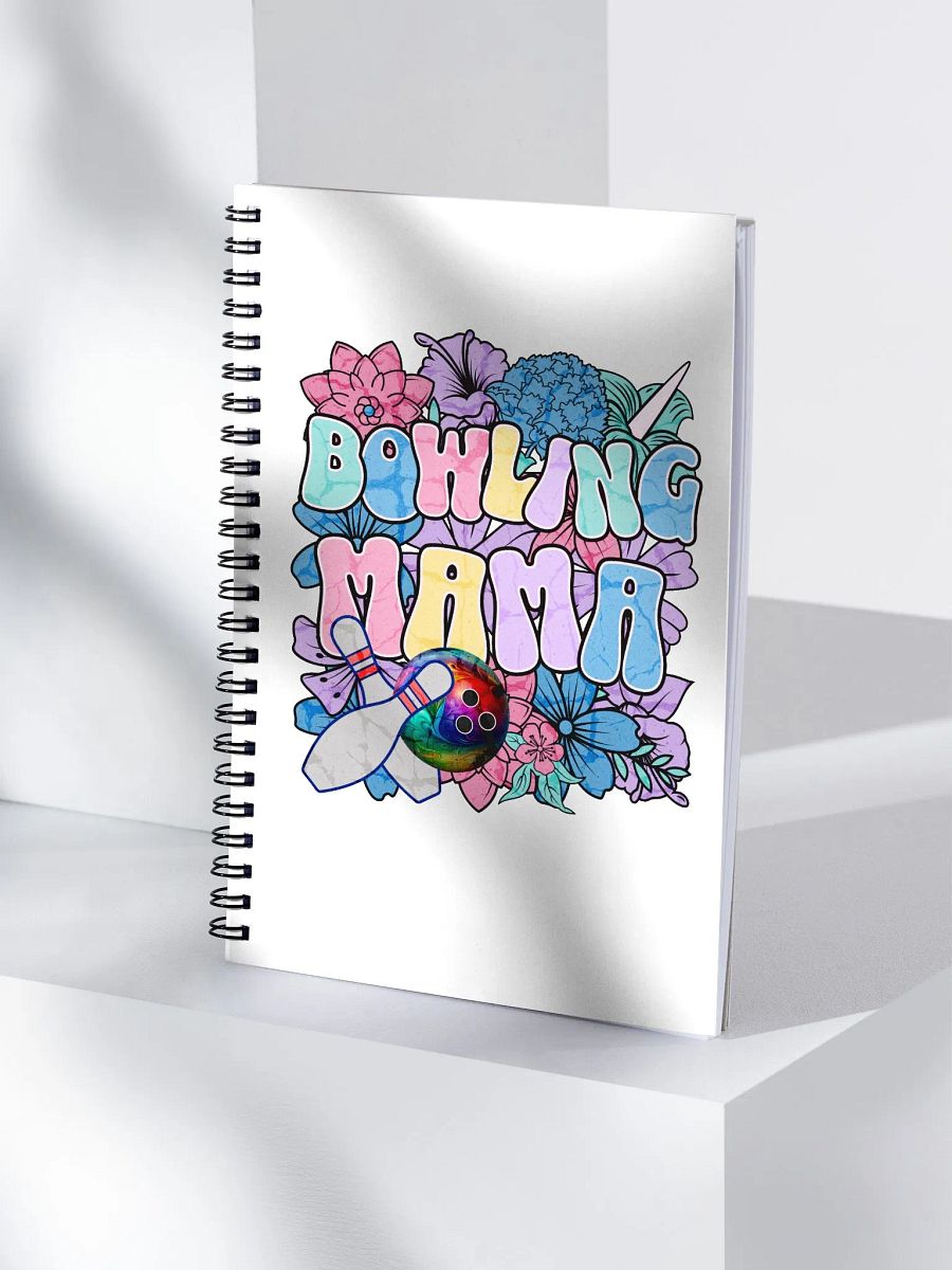 Bowling Mama Floral Notebook product image (3)