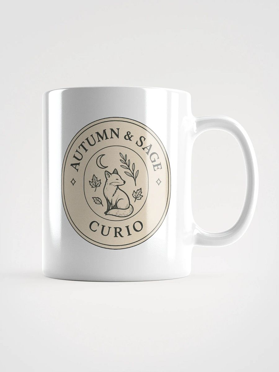 Autumn’s Curio Mug - white product image (1)