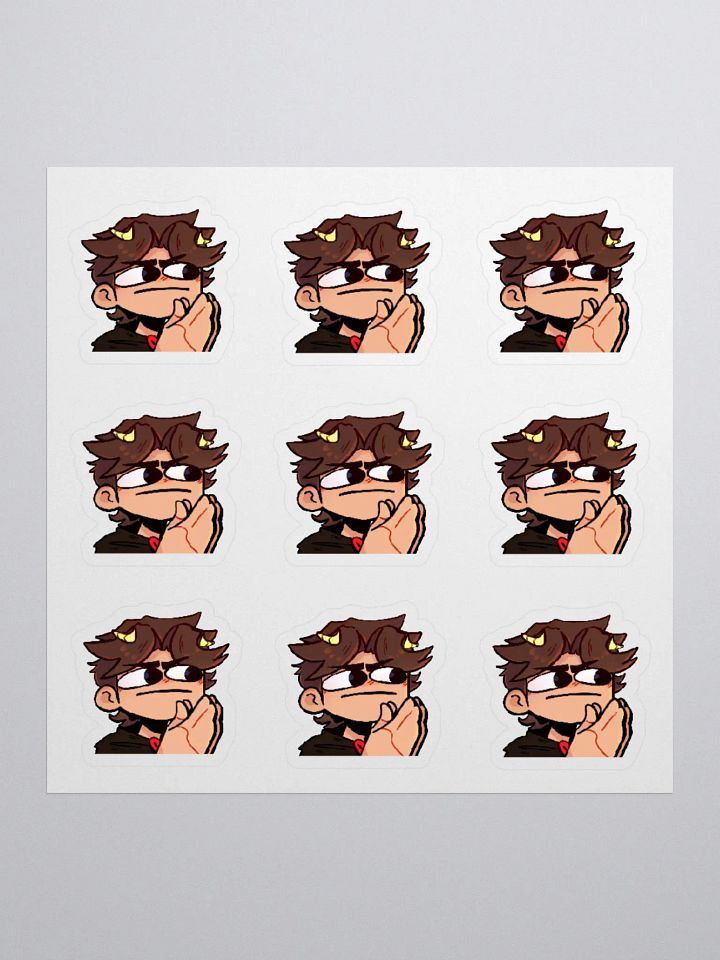 Nukeri Emote Sticker Set - 9x Hmm product image (1)