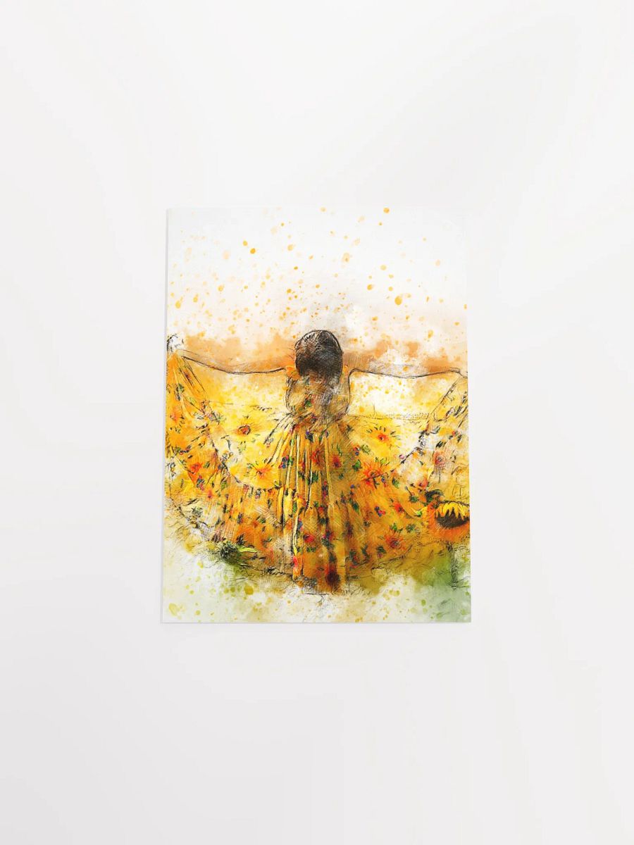 Sunflower Bow Poster Print product image (4)