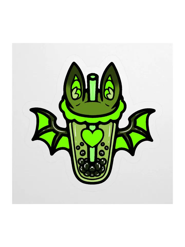 MatchaEXE Green Bobat Sticker product image (1)