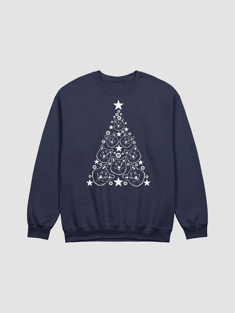 Shiba Inu Christmas Tree Sweatshirt Design for Shiba Inu Paw-rents product image (18)