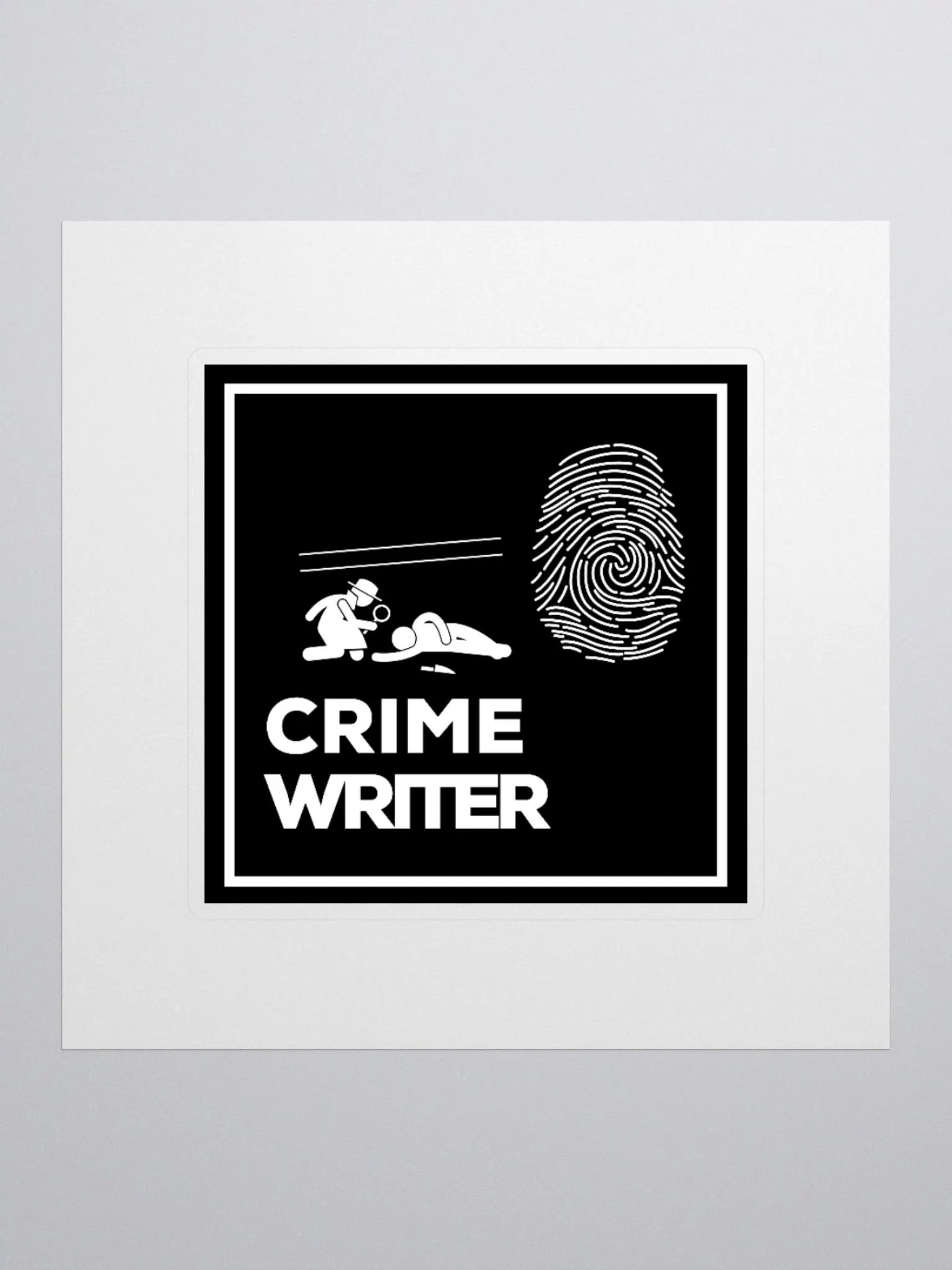 Crime Writer Stickers product image (1)