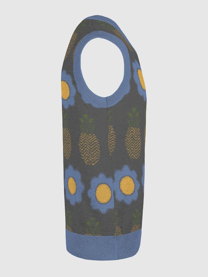 Pineapple Floral Vibe Knitted Vest product image (5)
