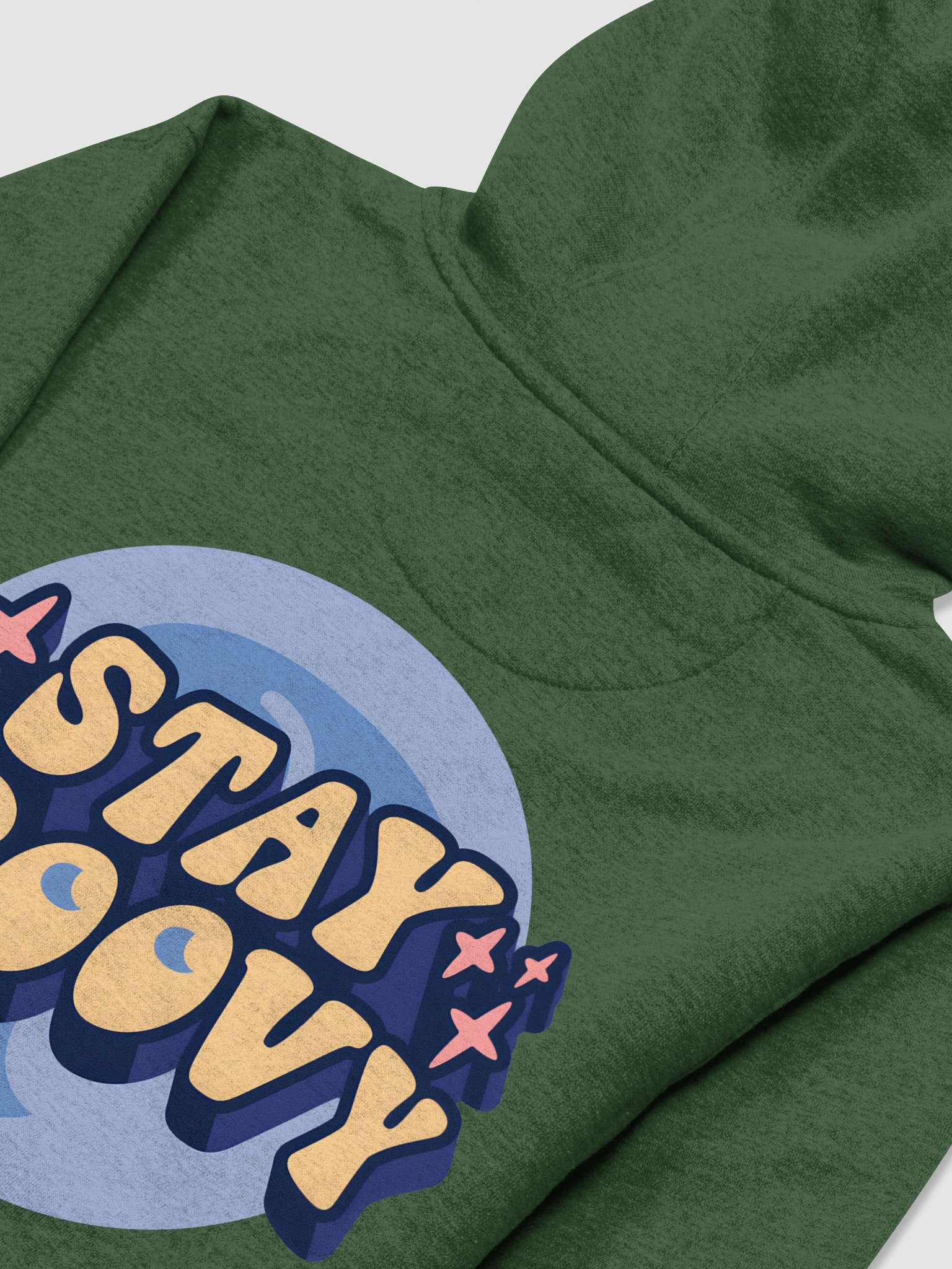 Stay Groovy Hoodie - Blue/Yellow product image (4)