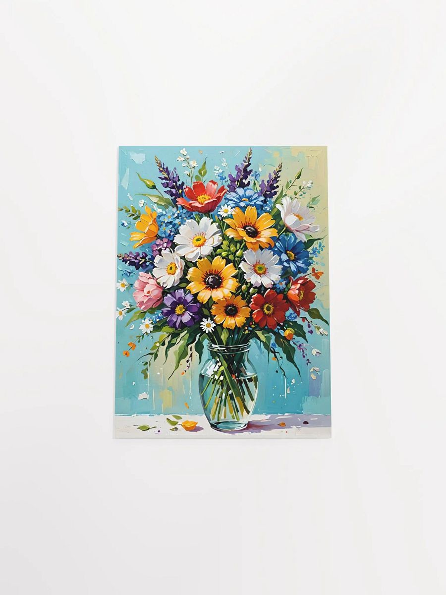 Harmony in Bloom: Vibrant Floral Bouquet Wall Art product image (4)