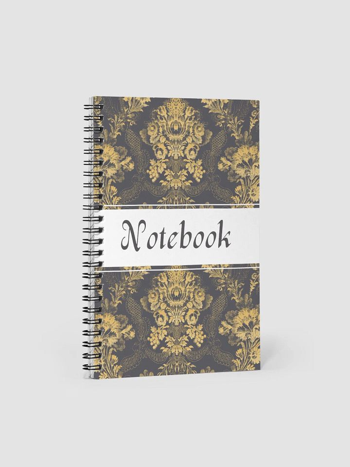 Luxury Floral Spiral Notebook product image (1)