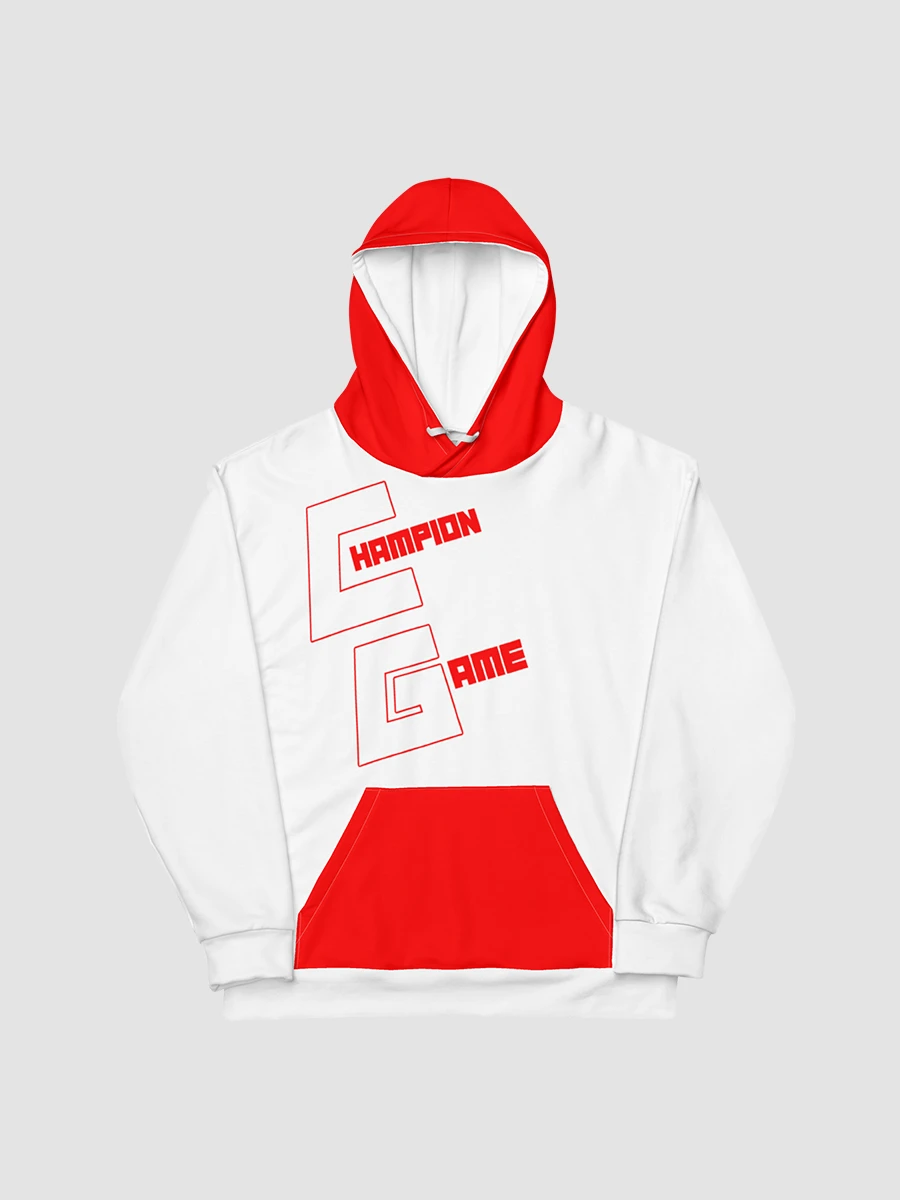 Red White Champion Game Hoodie product image (2)