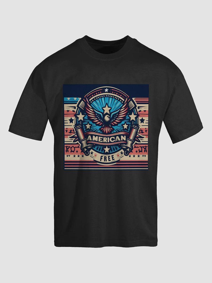 American Freedom Eagle Oversized Tee product image (20)