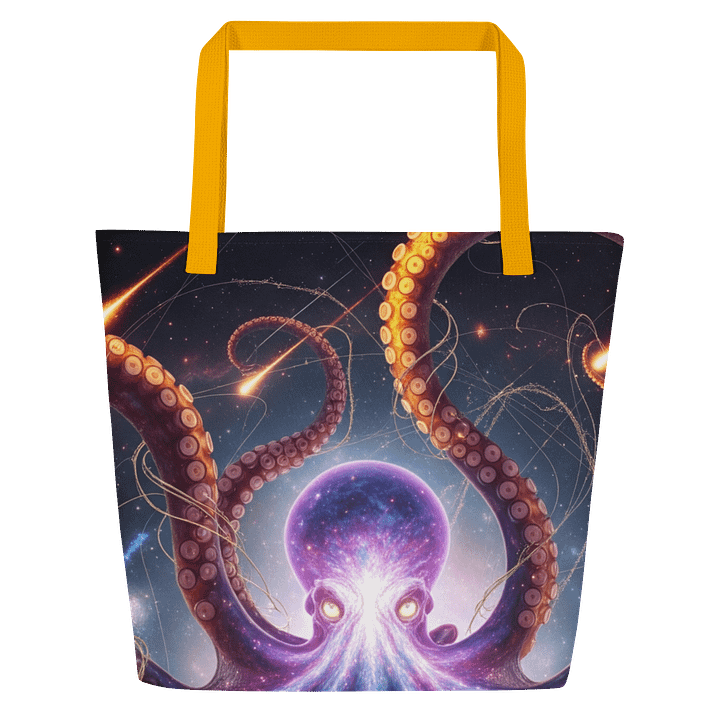#292- The Cosmic Karma Tote Bag product image (1)