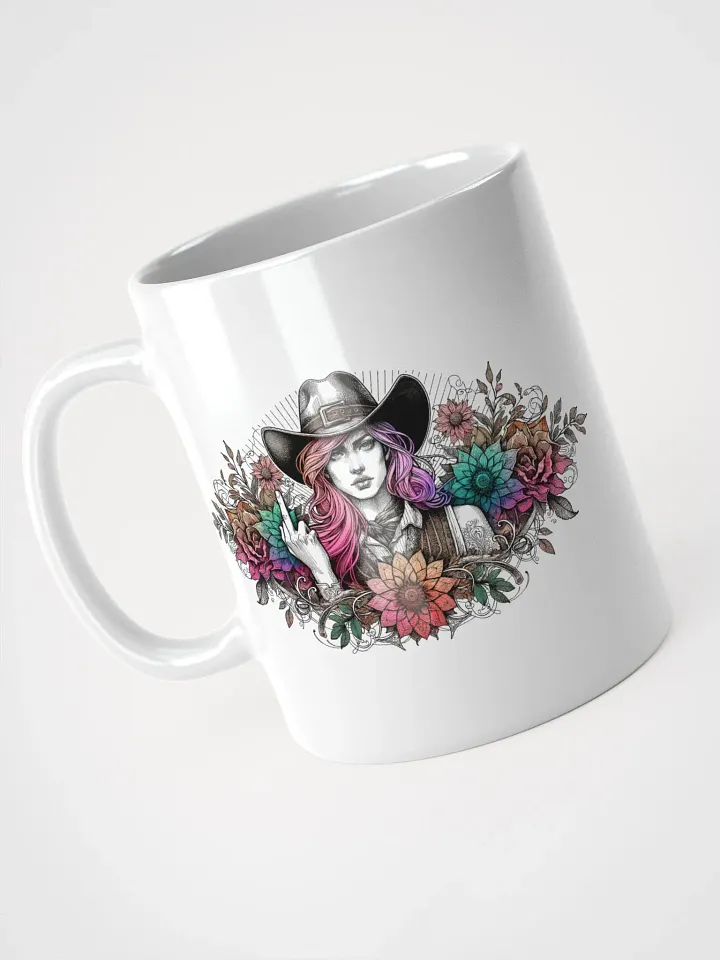 Sassy Floral Cowgirl Mirage Mug product image (2)