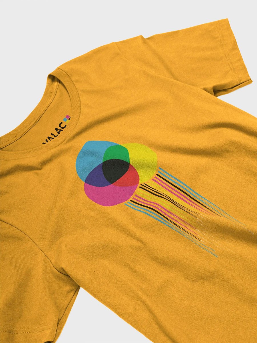 Yellow CMYK "Print Test" Shirt product image (3)
