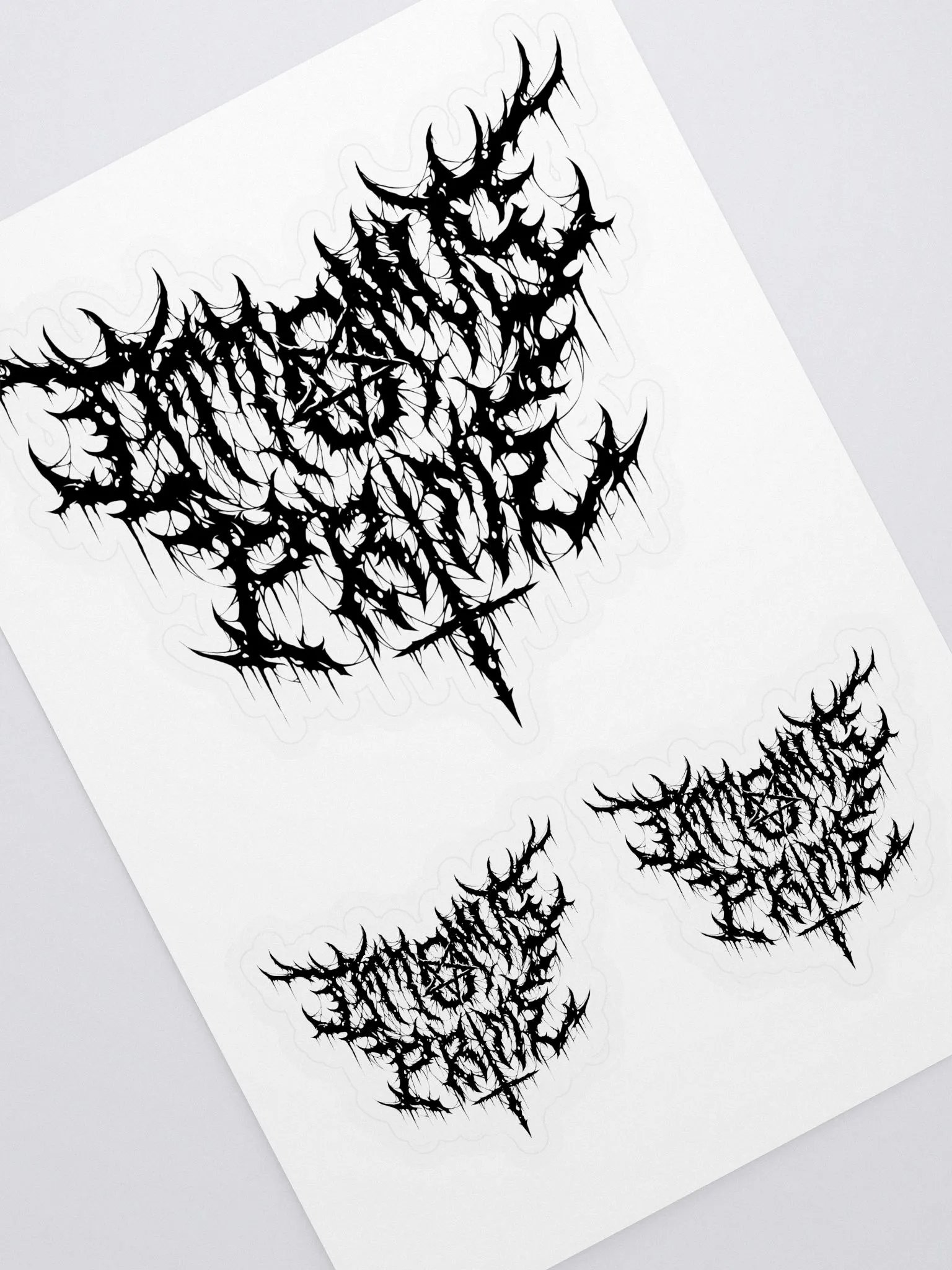 Ottomus Prime Metal Logo Stickers product image (1)