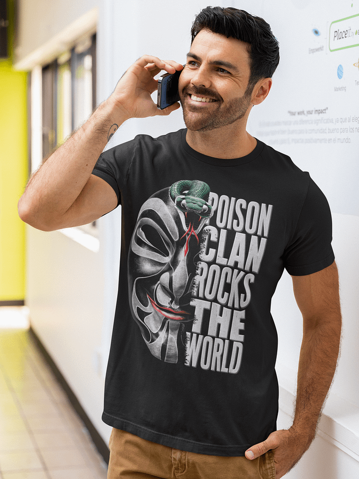 THE FIVE DEADLY VENOMS SNAKE T-SHIRT product image (2)