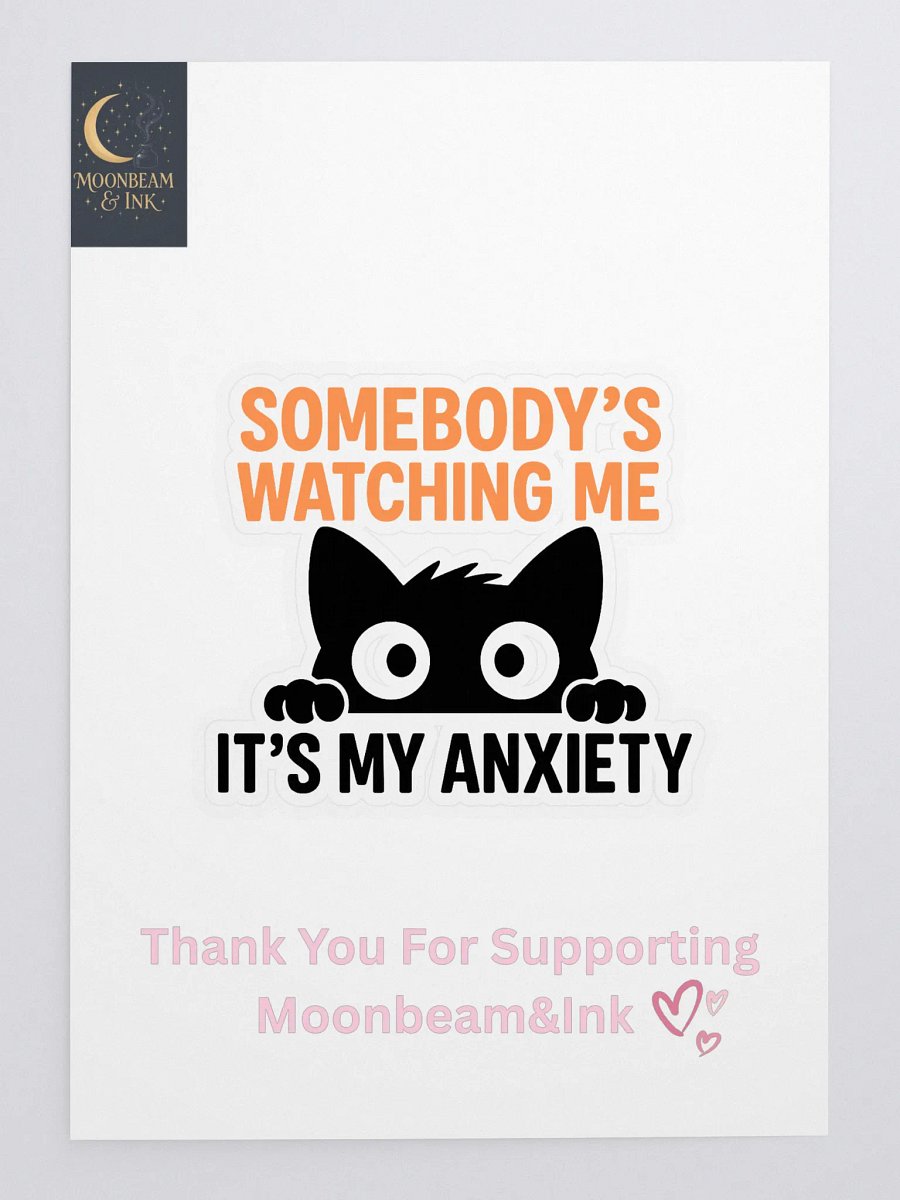 Anxiety Kitty Sticker product image (3)