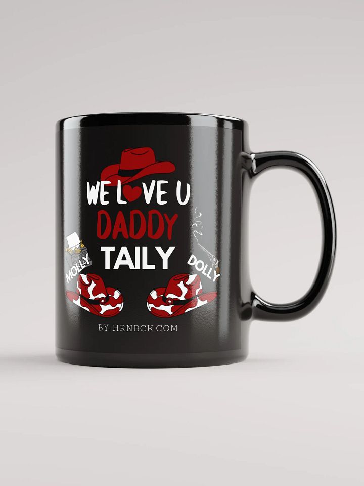 HRNBCK MUG – Daddy Taily Black Edition product image (2)