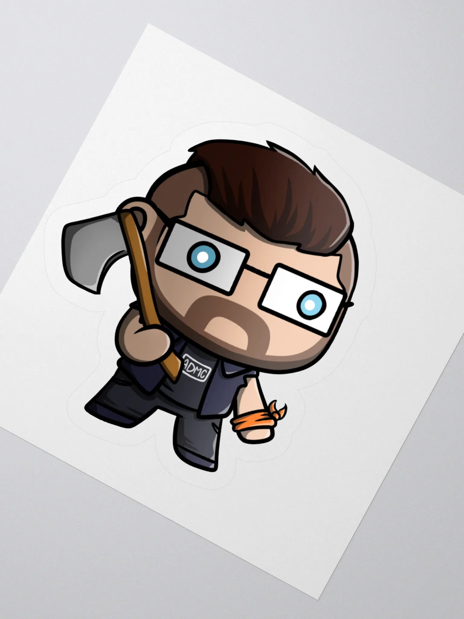 Eddie Baker Chibi Sticker product image (5)