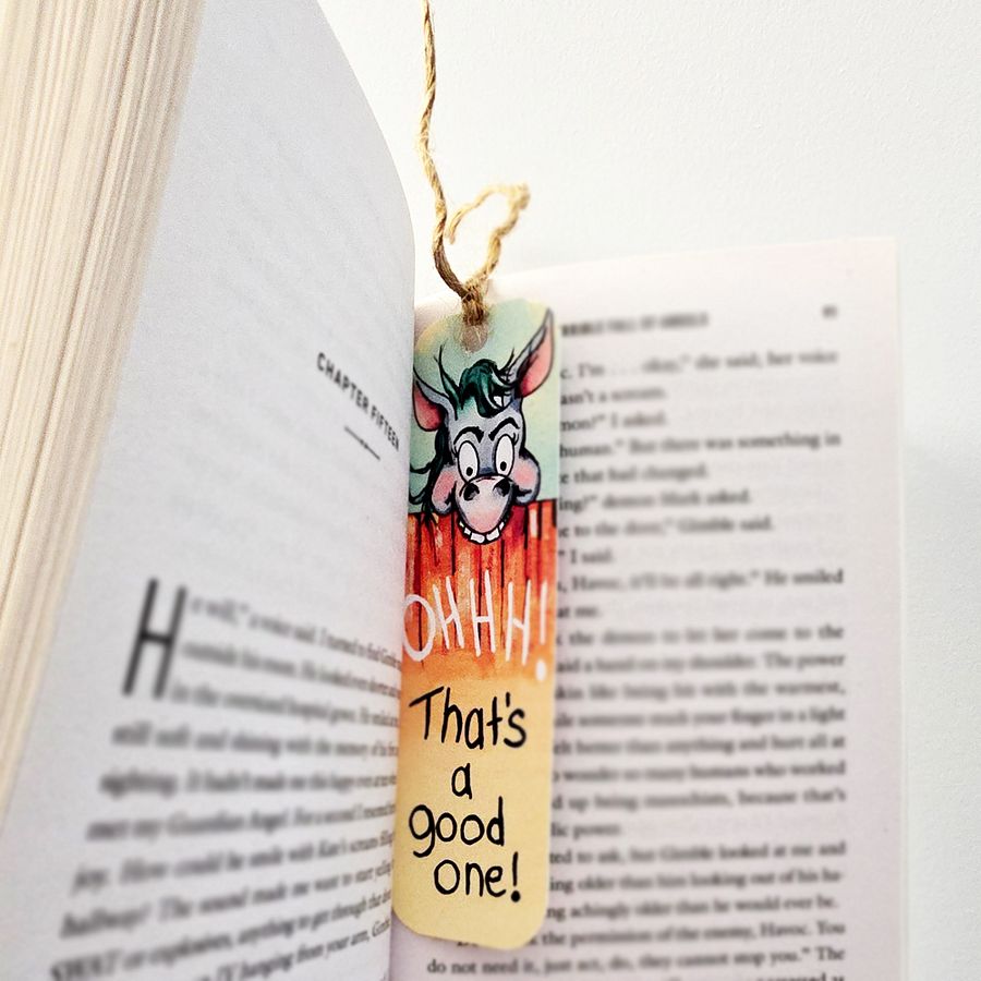 Reading Donkey Bookmark product image (3)