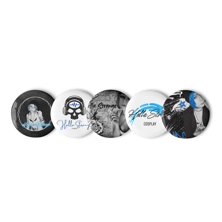Neon Blue Rebel Pin Set product image (3)