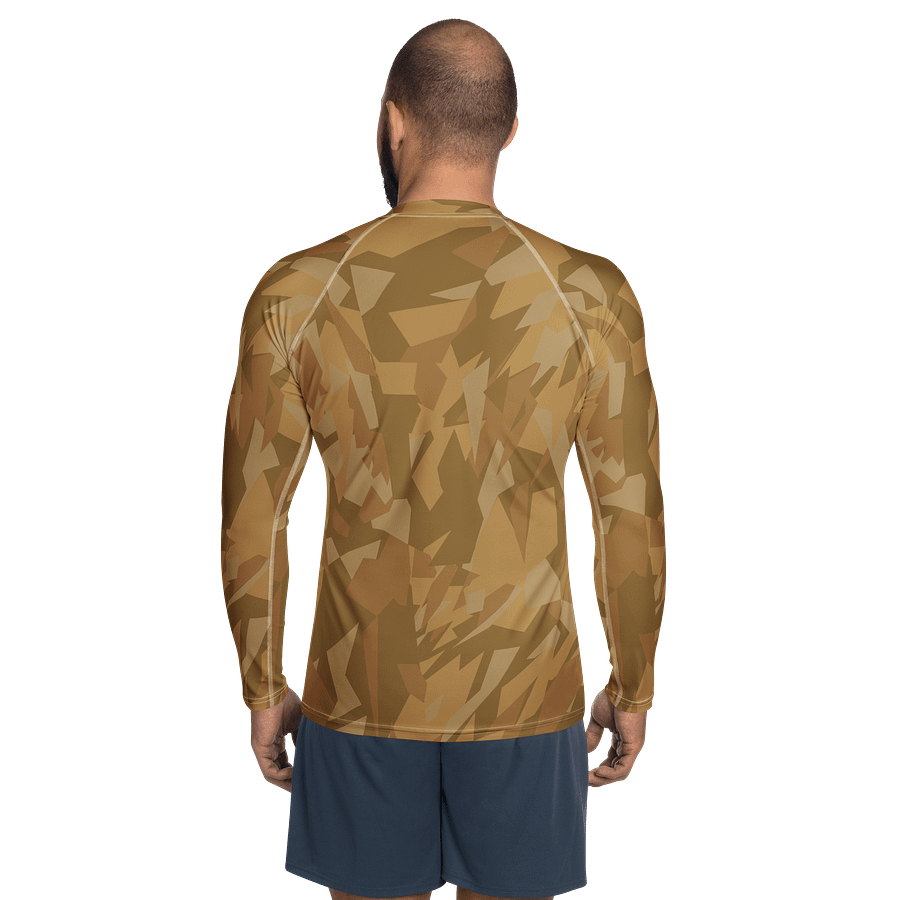 DRENGR Full-M90 Tan Long Rash Guard product image (2)