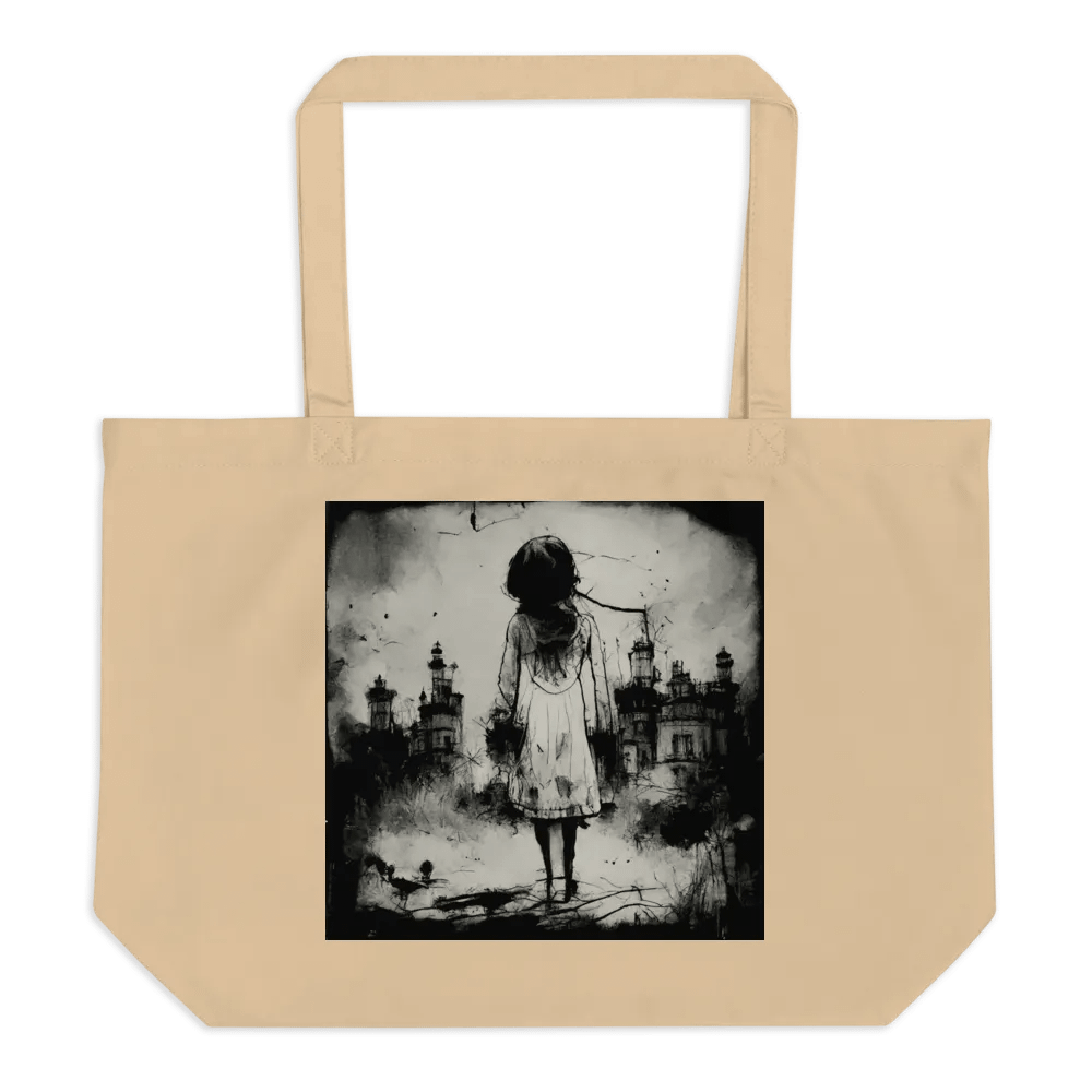 a visit from her past, Organic Cotton Statement Tote Bag product image (1)