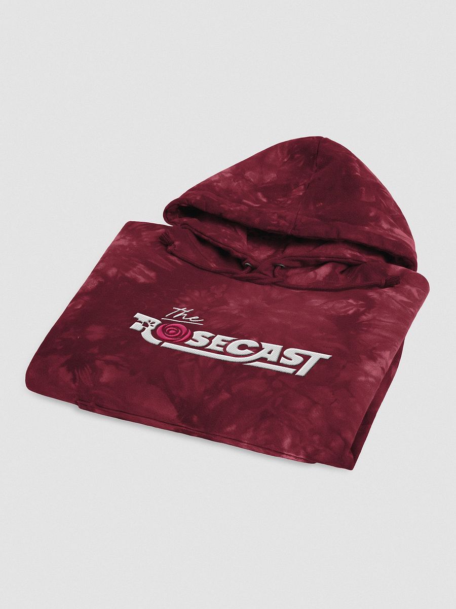 Rosecast Logo Tie-Dye Champion Hoodie (Embroidered) product image (5)