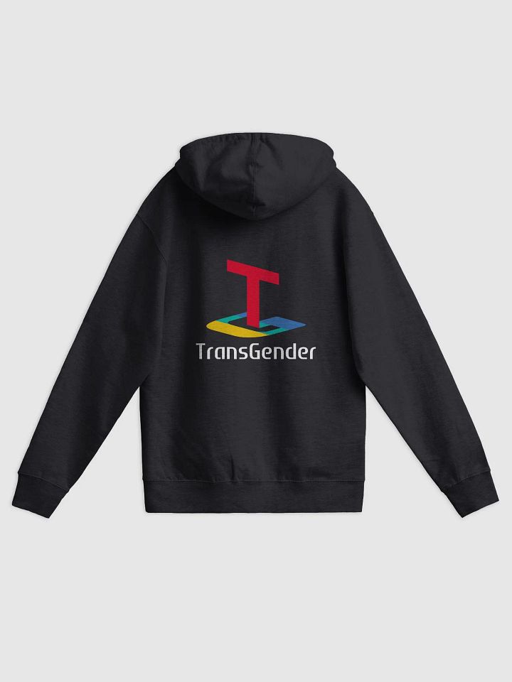 TransGender PS Zip Up Hoodie (White Text) product image (1)