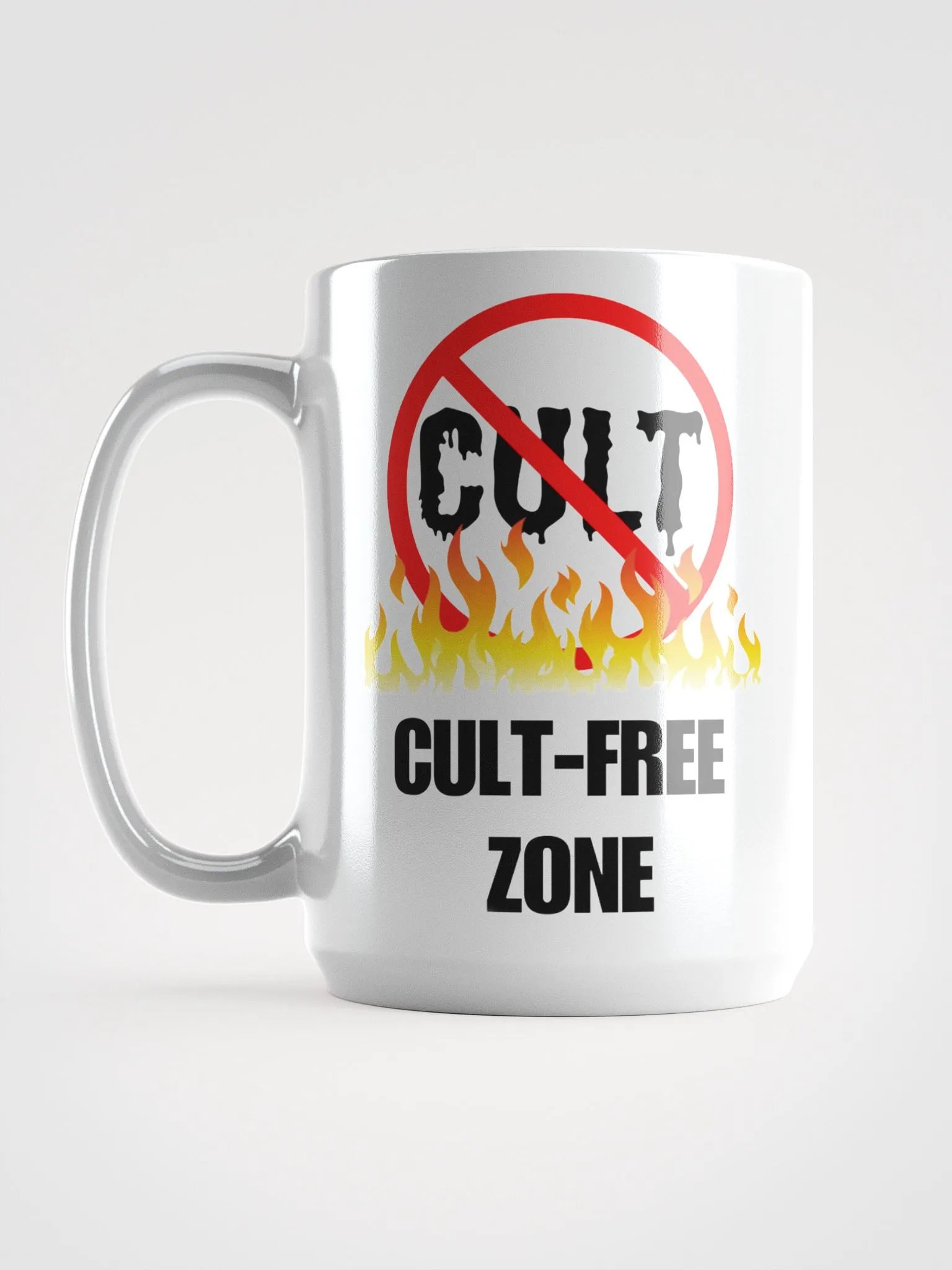 15 oz Cult-Free Zone Mug product image (6)