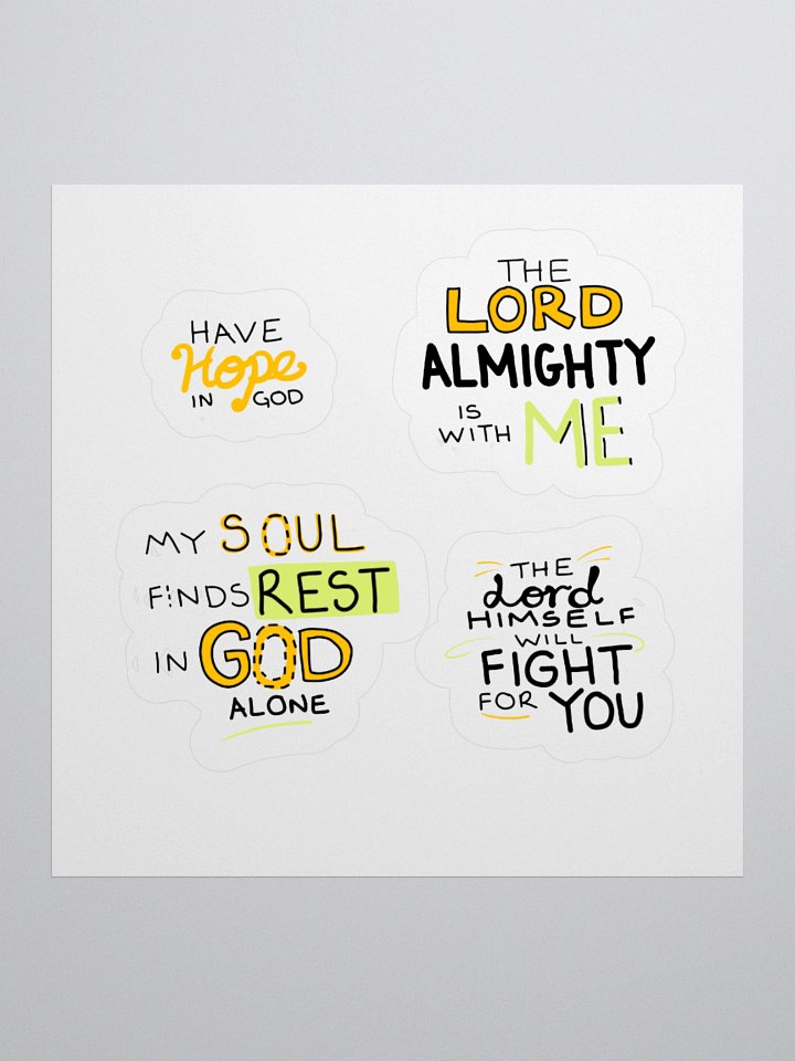 Faith-based Affirmations Sticker Set product image (2)