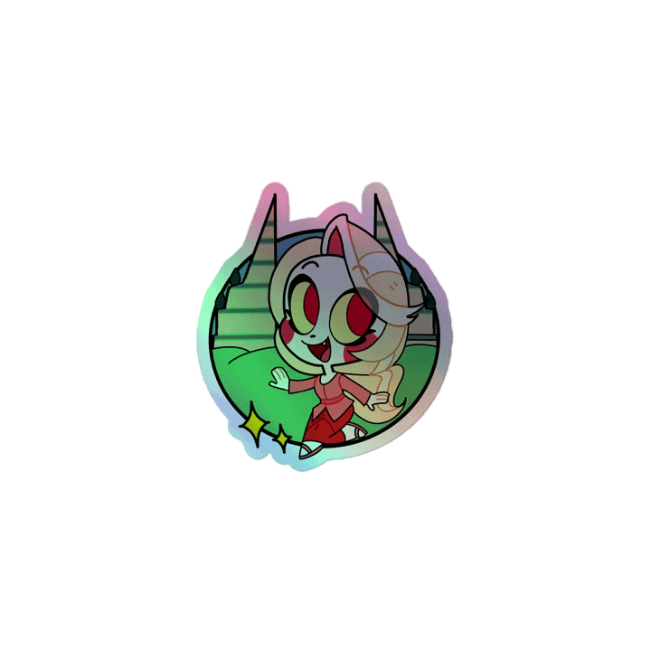 Charlie in Bali Holographic Sticker Set product image (1)