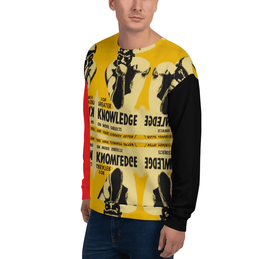 “For Greater Knowledge” Unisex Sweatshirt product image (3)