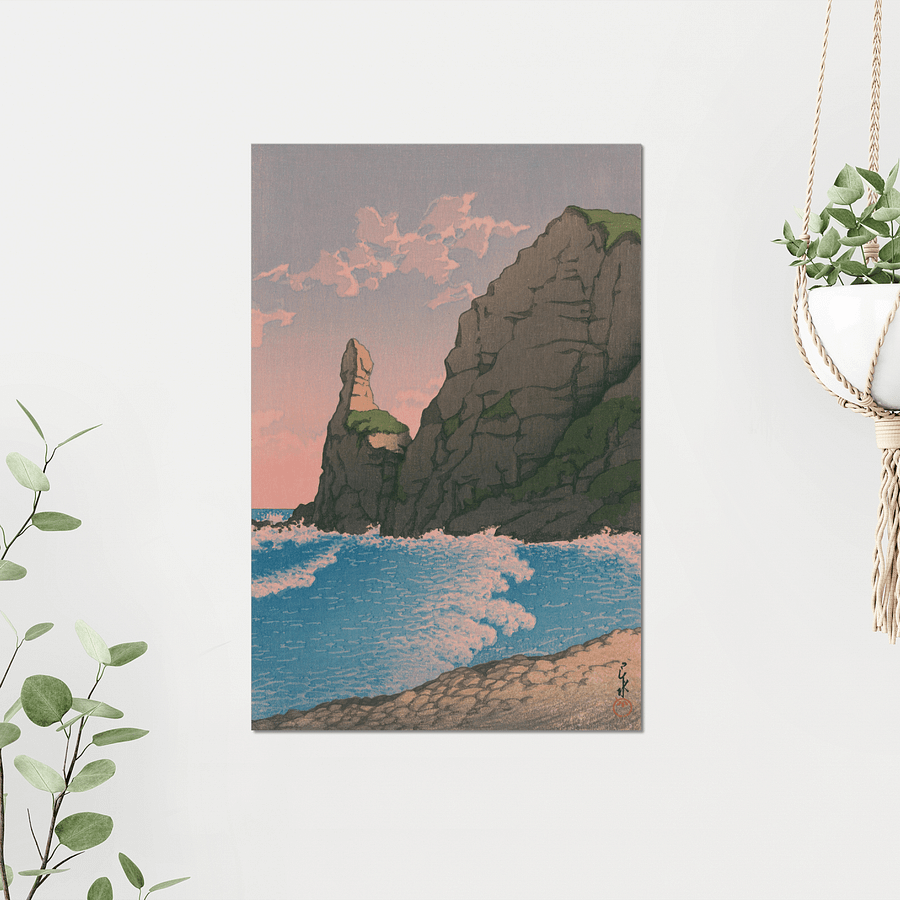 Setakamui Rock at Shirubeshi - Kawase Hasui product image (3)