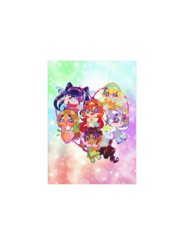 Winx Club Chibi Charmix Print product image (1)