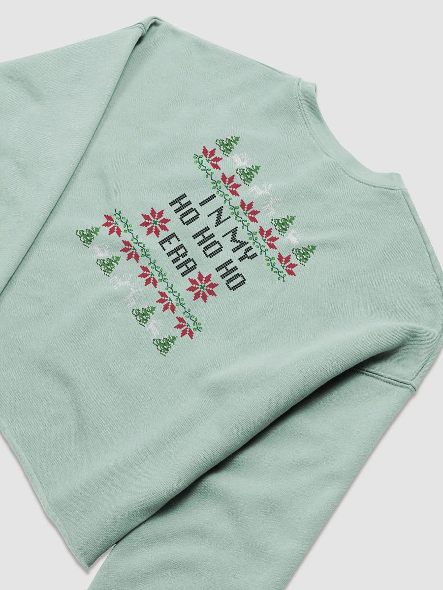 Ho Ho Ho Era Christmas Crop Sweatshirt 🎄 product image (12)