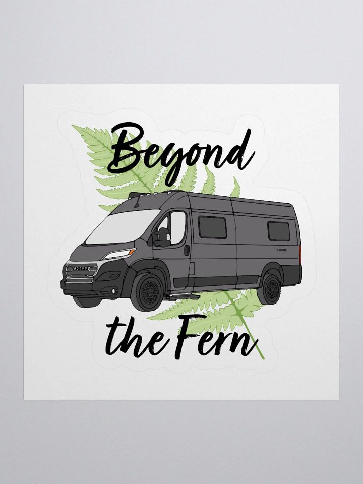 Beyond the Fern Logo Sticker product image (3)