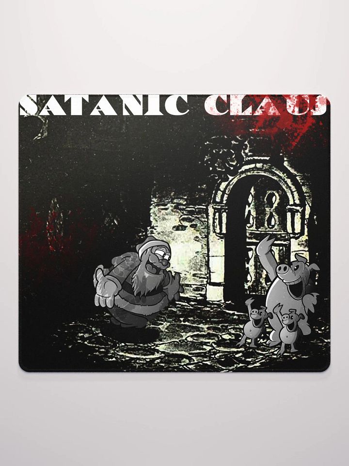 Satanic Claus Gaming Mouse Pad product image (4)