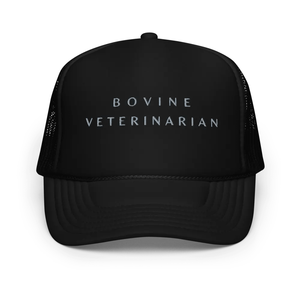 "Bovine veterinarian" embroidery hat product image (1)