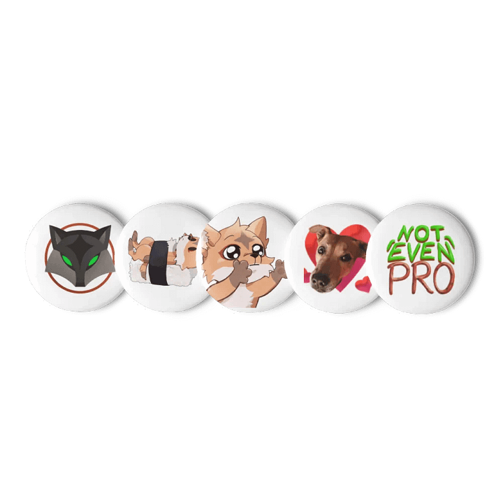 Assortment Emote Pins product image (2)