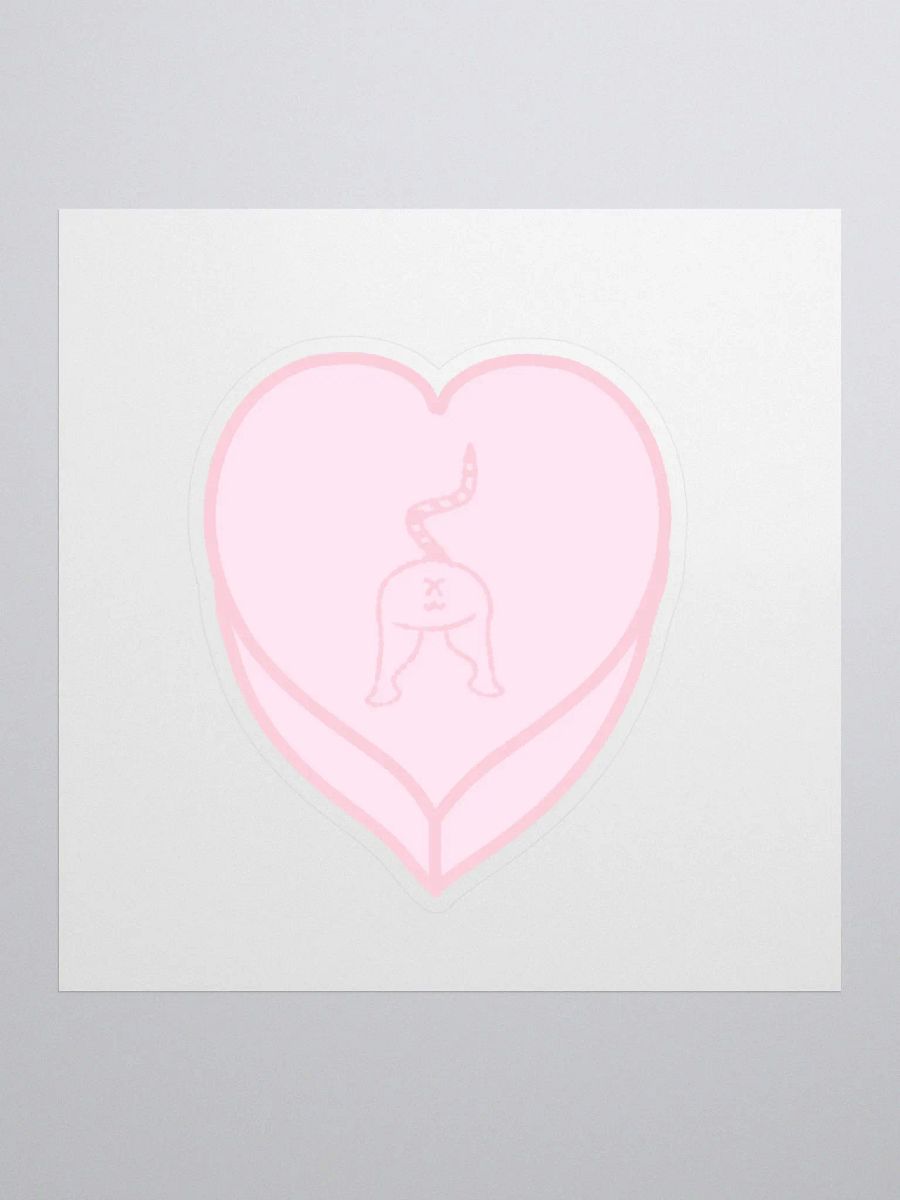 Conversation Heart Tigg Butt ~ sticker product image (1)