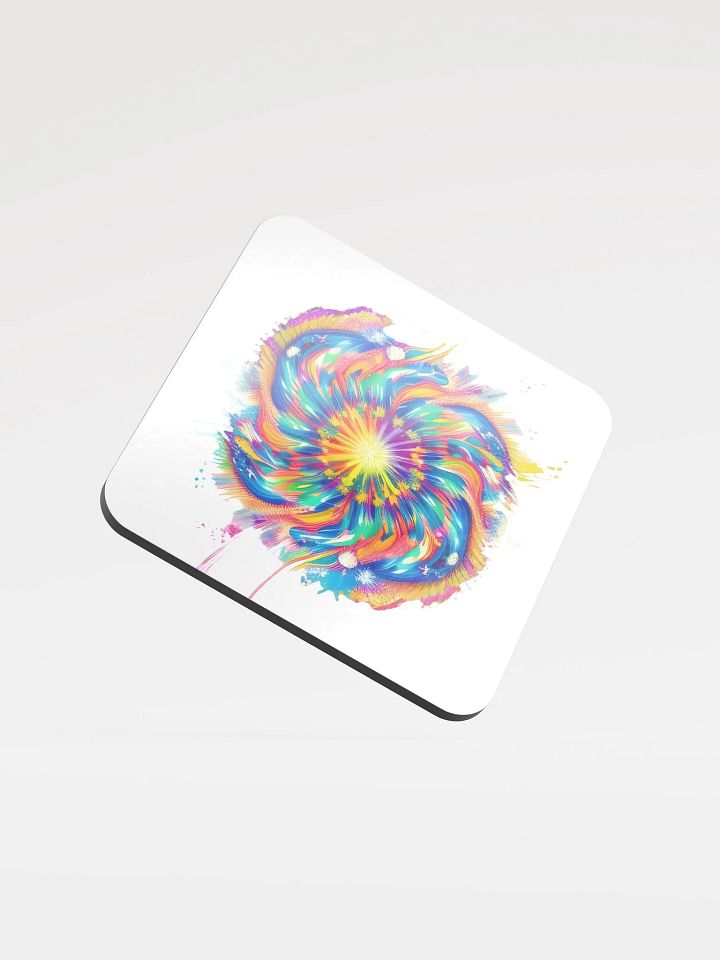 Radiant Swirls Cork Coaster Set product image (1)