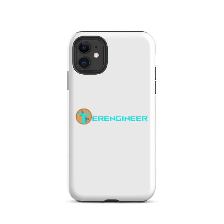 Terengineer Font Tough iPhone Case (White) product image (47)